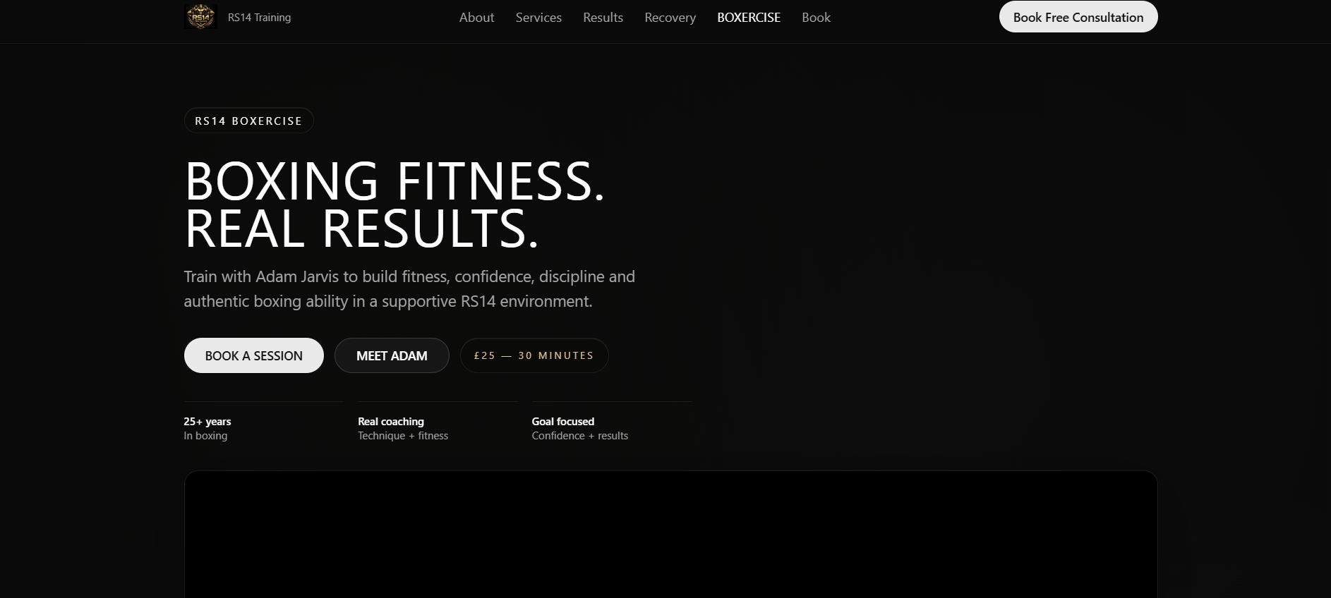 RS14 Boxercise page